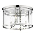 Supershine Payton Flush Mount, Chrome SU2582898